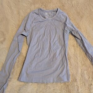 Figs Light Purple Underscrub Top